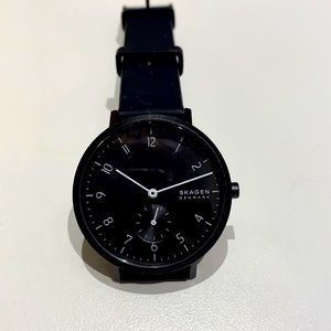 Skagen 36mm Watch- black